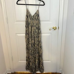 Zara maxi tie dye dress